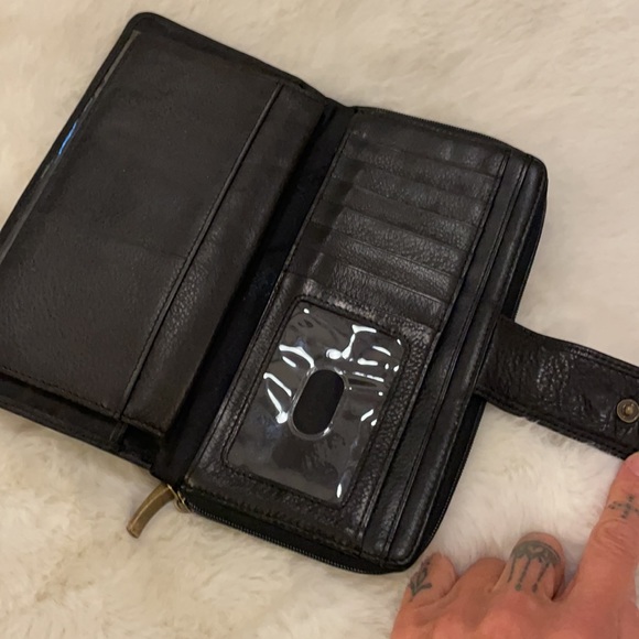 Fossil 1954 Black Leather two-in-one multi pocket wallet 😎🔥 - Picture 9 of 17